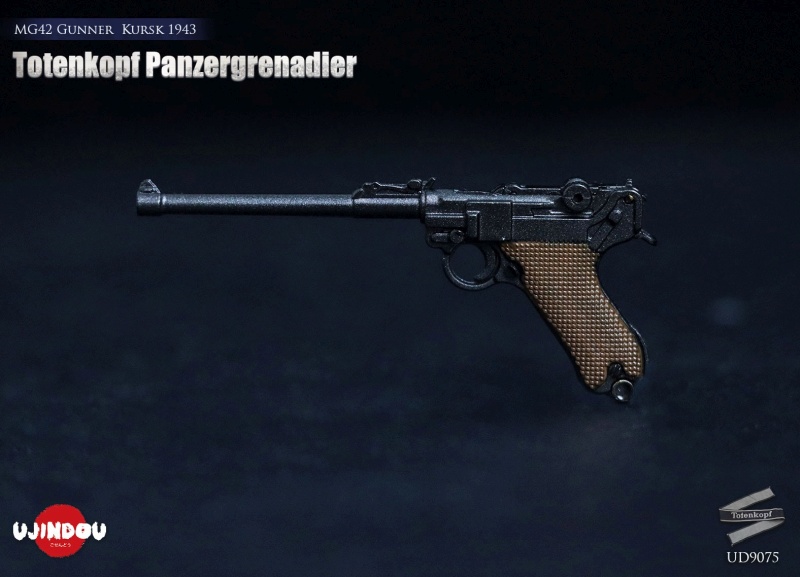 WWII Totenkopf Panzergrenadier - MG42 Gunner Kursk 1943 - in 1/6 scale