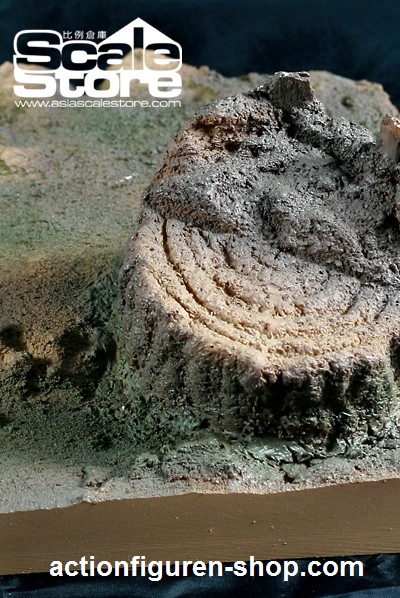 ASS002-06 Baumstumpf Diorama