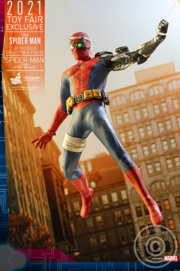 607881-05 Marvel's Spider-Man - Spider-Man (Cyborg Spider-Man Suit) - Toy Fair Exclusive - VGM51