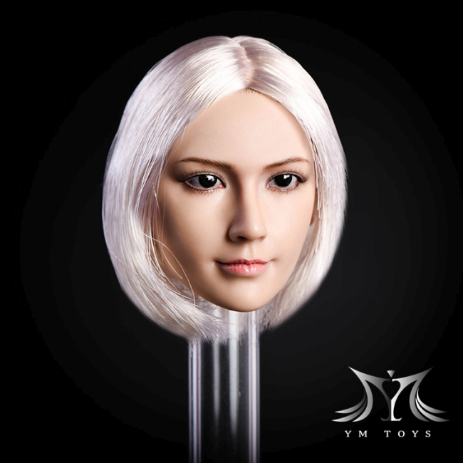YMT-010A-04 Kopf - silber/blonde Haare