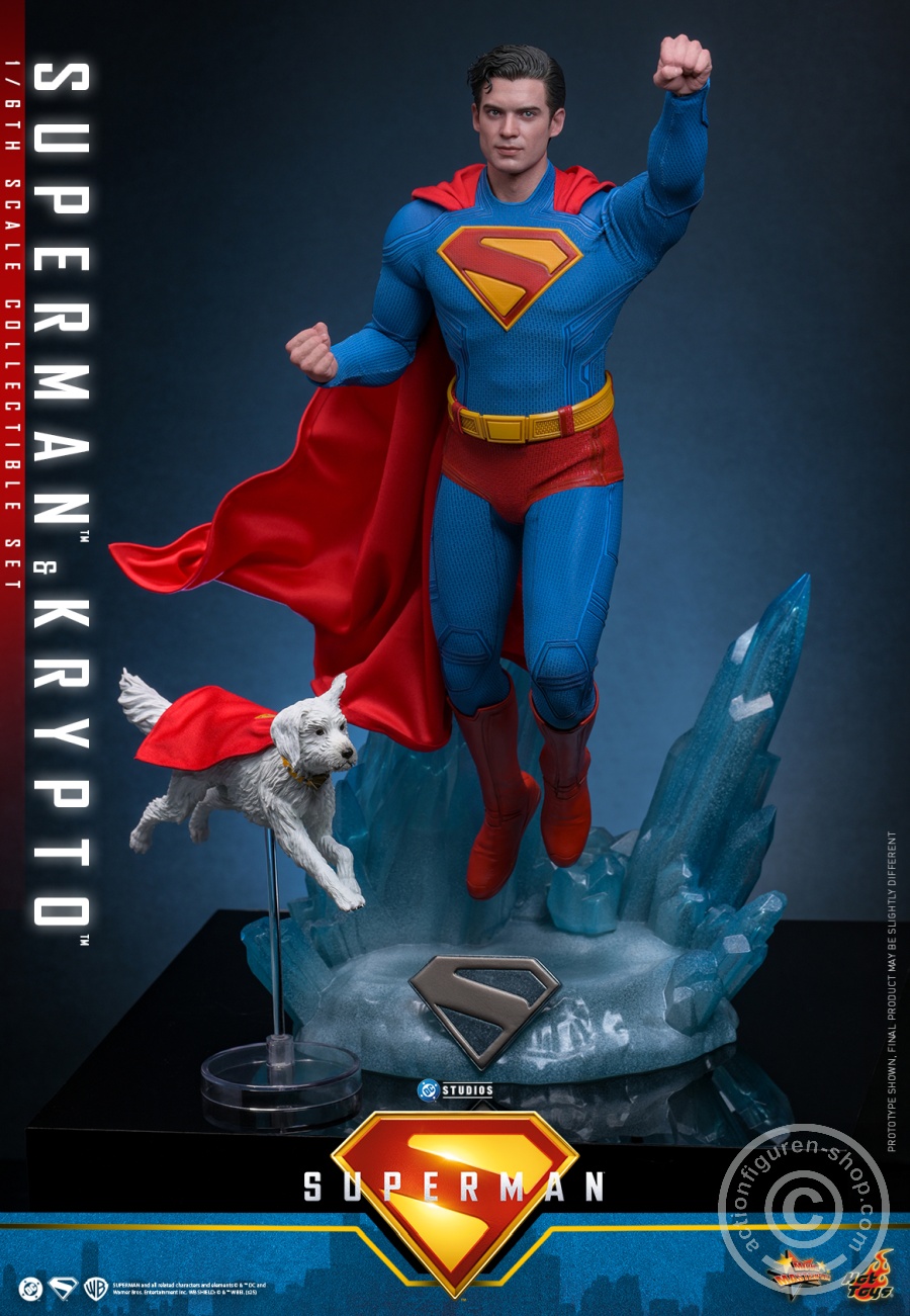 Hot Toys – MMS812 - Superman - 1/6th scale Superman & Krypto Collectible Set