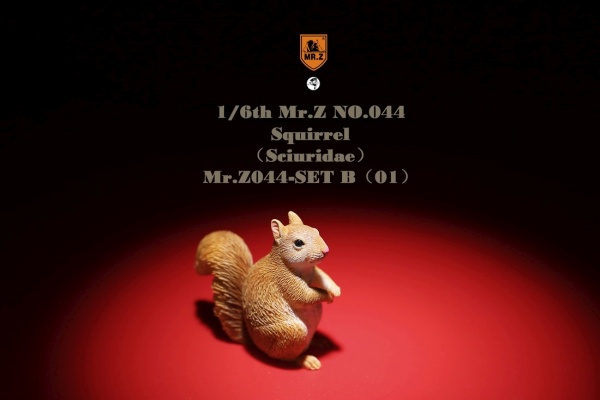 MRZ044B-06 3 Squirrel (Set B)