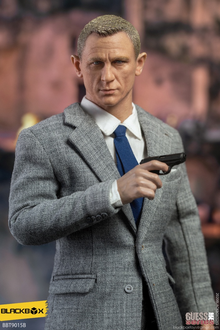 BBT-9015B-10 Agent James - Grey Suit