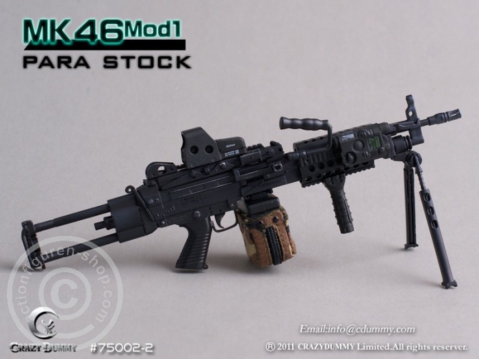 MK46MOD1-para stock - black