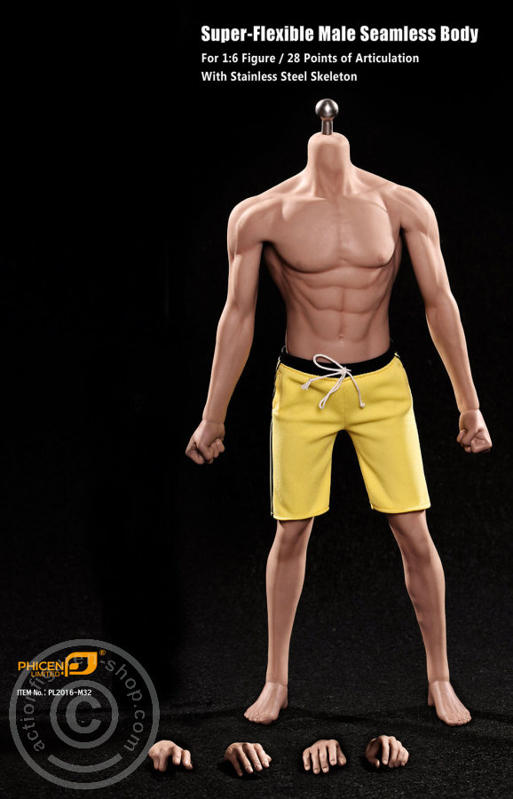 Super Flexibel Male Seamless Body