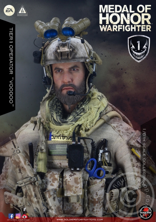 SST106-14 Medal Of Honor Navy SEAL Tier One - Operator "Voodoo"