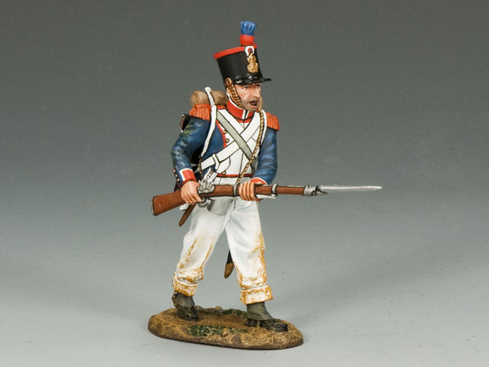 French Line Advancing Forward French Line Advancing Forward