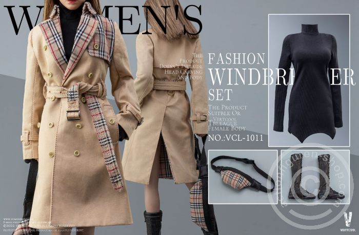 VCL1011-08 Fashion Windbraker Set - female