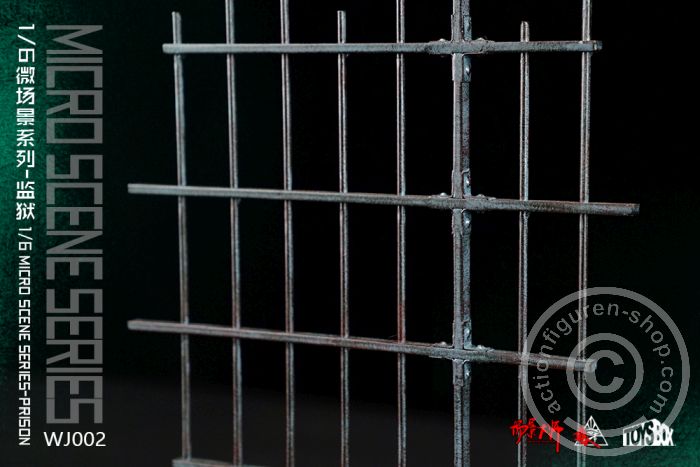 TB-WJ002-03 Prison Sceene Diorama w/ Bench