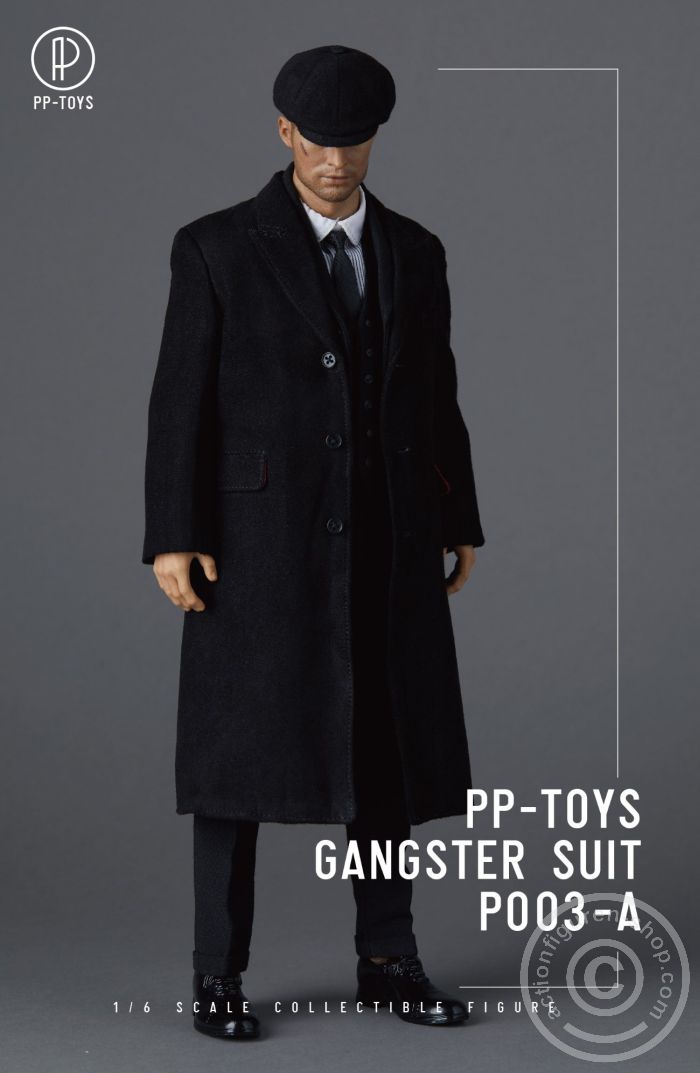 Gangster Suit - Peaky Blinders Set - black