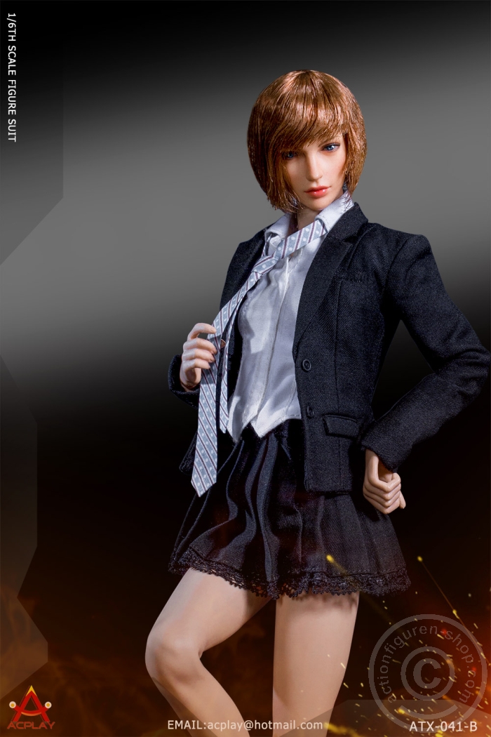 Battle Girl´s Uniform Suit Set - dark