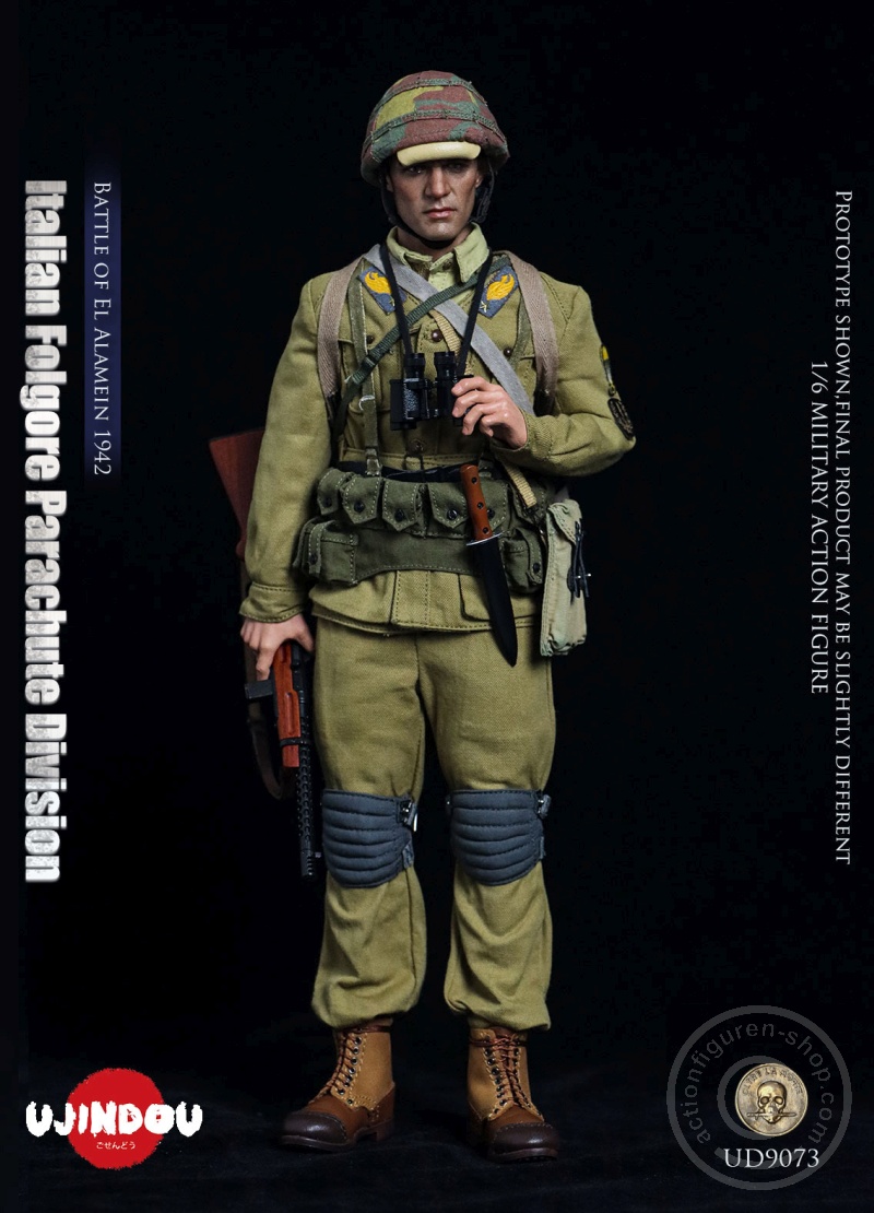 Italian Folgore Parachute Division - Battle of El Alamein 1942 - in 1/6 scale