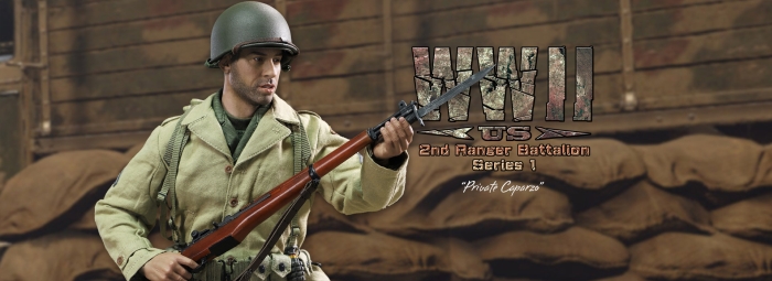 Private Caparzo - WWII US 2nd Ranger Battalion