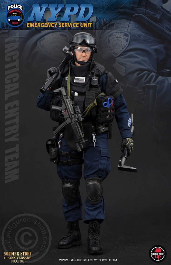 SSt100-16 NYPD - ESU - TACTICAL ENTRY TEAM