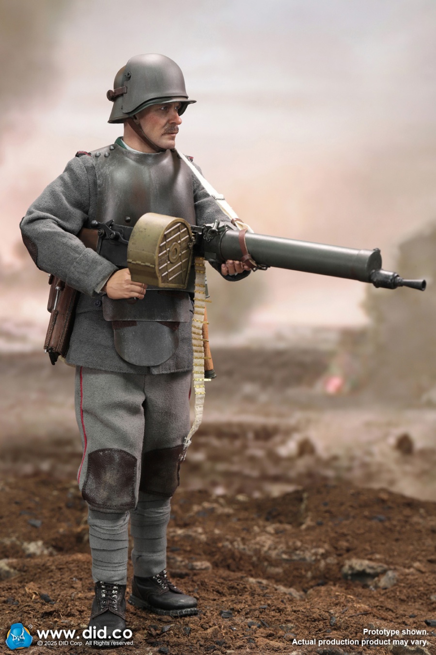Arthur - WWI German MG08 Machine Gunner – in 1/6 scale Arthur - WWI German MG08 Machine Gunner – in 1/6 scale