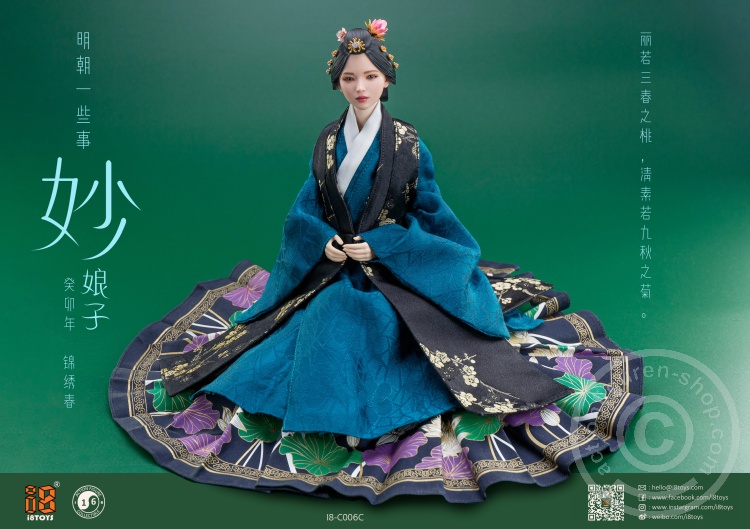 Lady Mia - Chinese Ming Dynasty Clothing Set w/ Head Lady Mia - Chinese Ming Dynasty Clothing Set w/ Head
