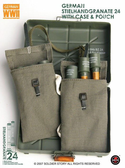 SSt-M24-24 Stielhandgranate 24 mit Packkasten