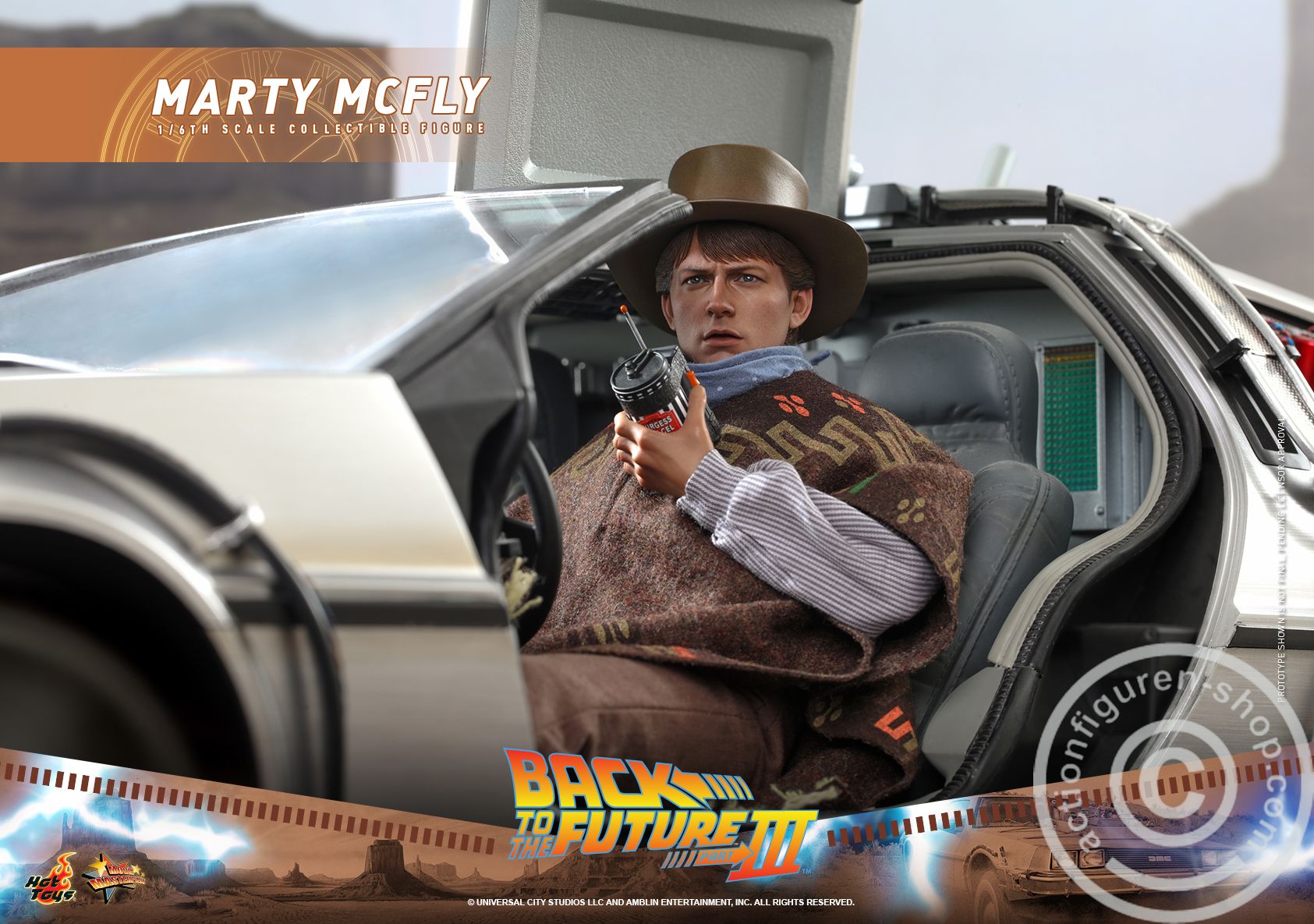 Back To The Future Part III - Marty McFly - MMS616 Back To The Future Part III - Marty McFly - MMS616