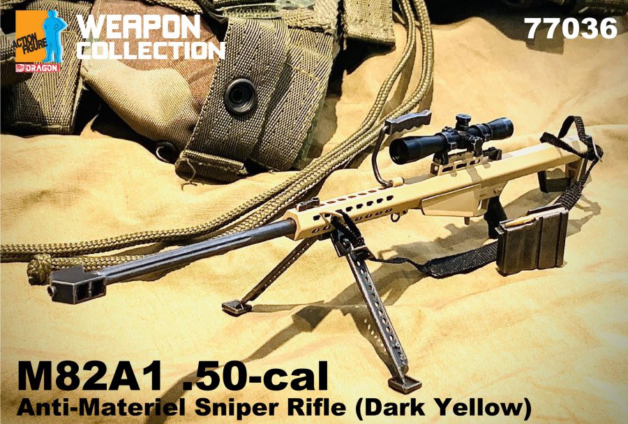 Barrett M82A1 Anti-Materiel Sniper Rifle (Dark Yellow) Barrett M82A1 Anti-Materiel Sniper Rifle (Dark Yellow)