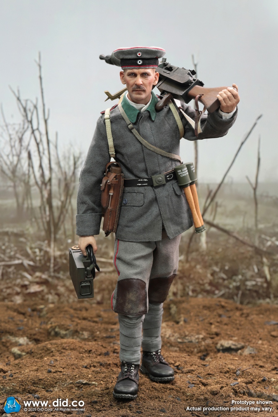 Arthur - WWI German MG08 Machine Gunner – in 1/6 scale Arthur - WWI German MG08 Machine Gunner – in 1/6 scale