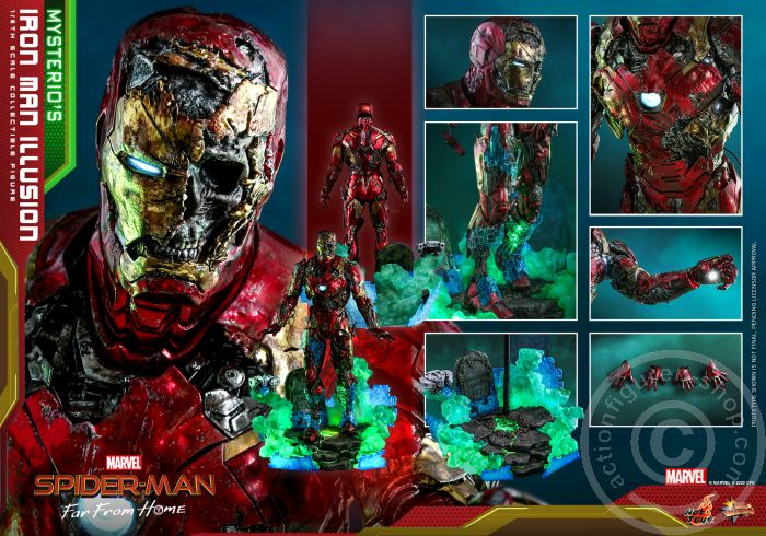 Spider-Man: Far From Home - Mysterio’s Iron Man Illusion - MMS580 Spider-Man: Far From Home - Mysterio’s Iron Man Illusion - MMS580