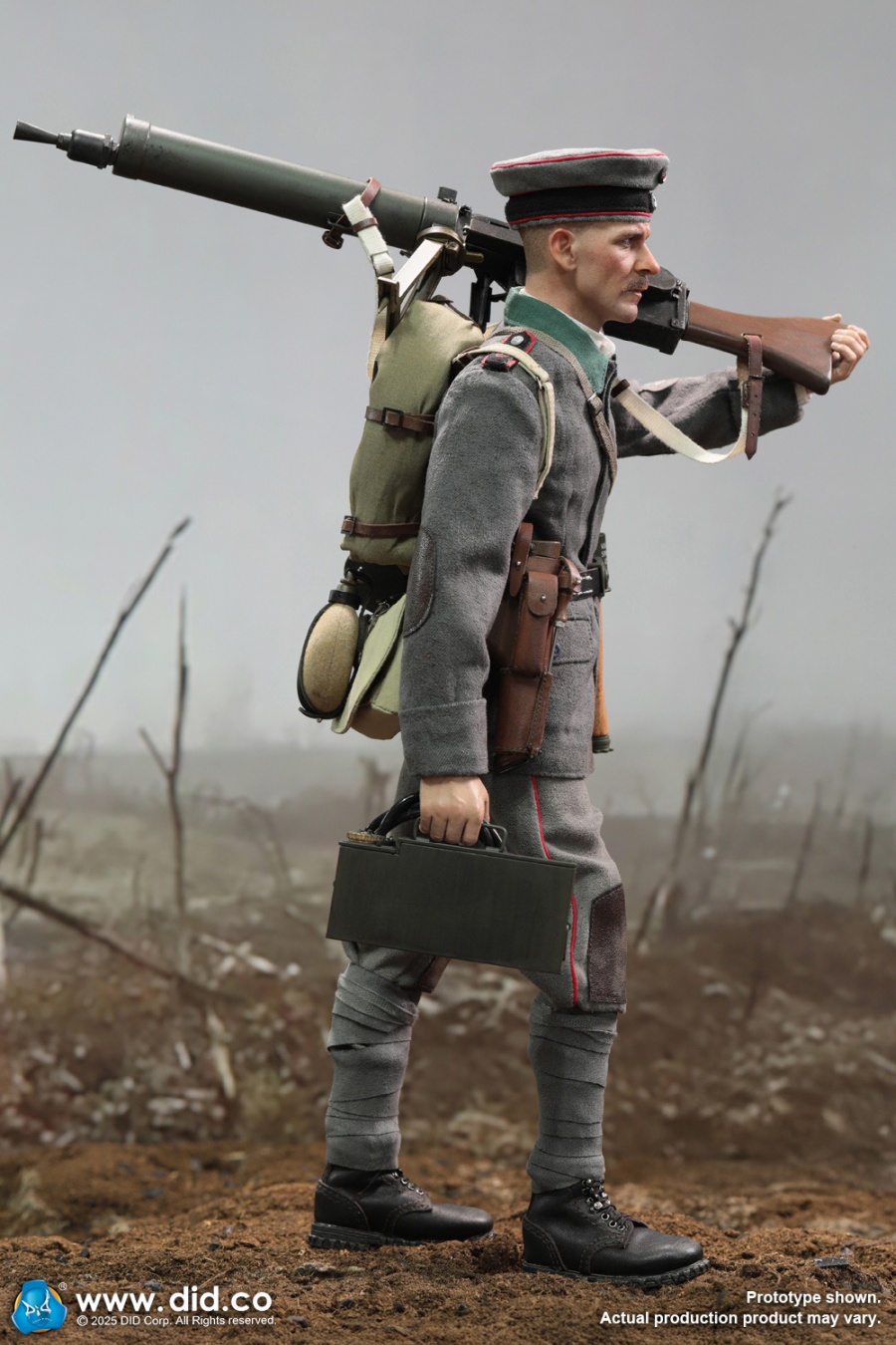 Arthur - WWI German MG08 Machine Gunner – in 1/6 scale Arthur - WWI German MG08 Machine Gunner – in 1/6 scale