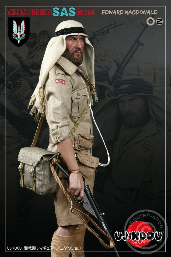 Edward MacDonald - WW-II 1942 British SAS Lieutenant