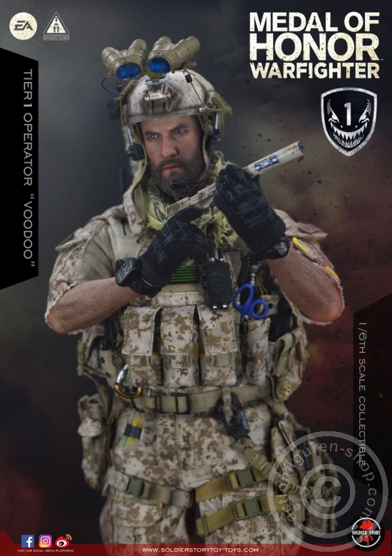 SST106-20 Medal Of Honor Navy SEAL Tier One - Operator "Voodoo"