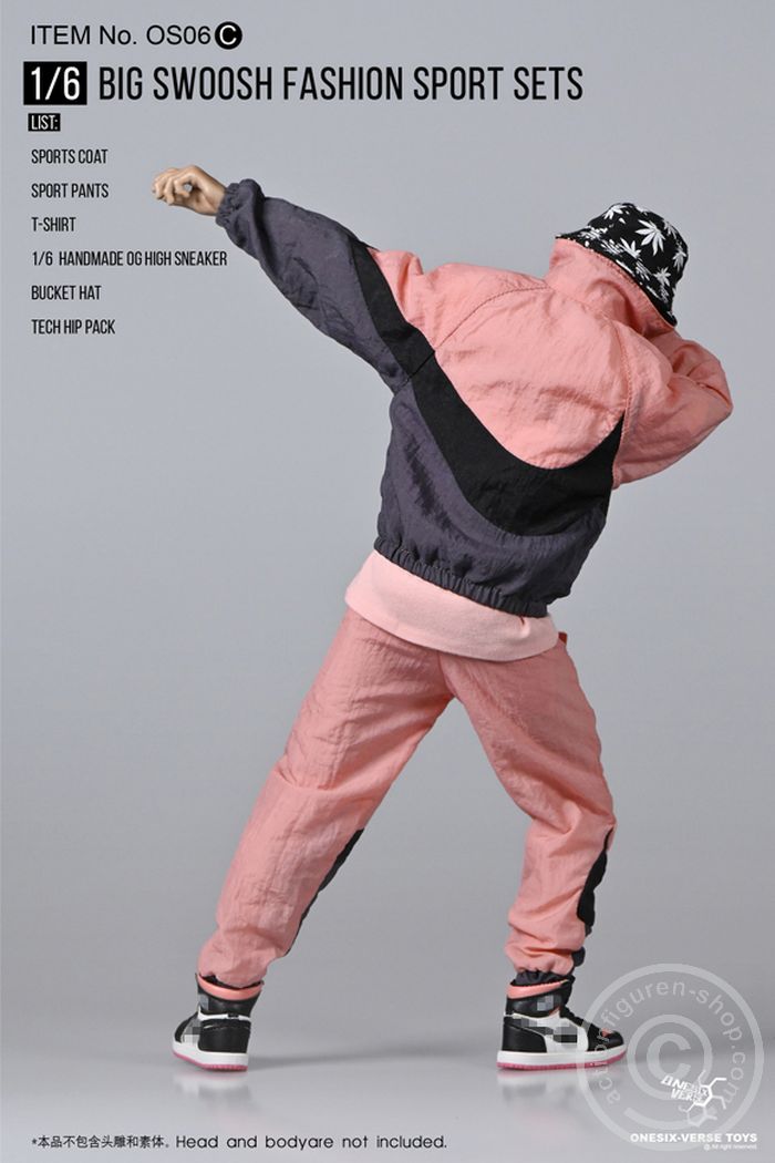 Big Swoosh Fashion Sport Set - pink