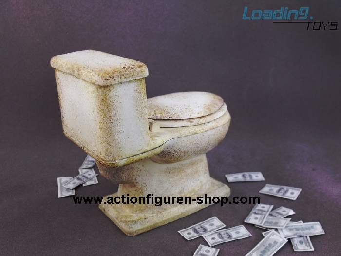 Toilet with Dollar