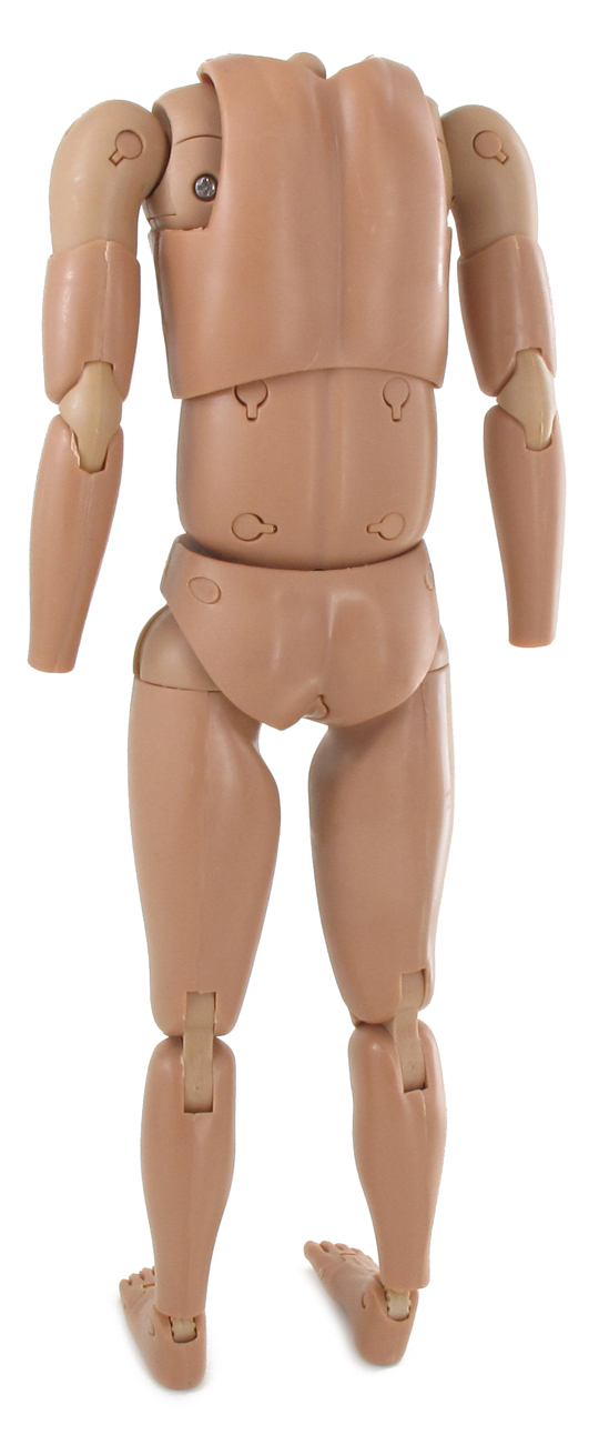 Body - kurze Version ca. 25cm - mit 2 Händen