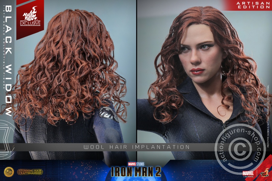 Iron Man 2 - 1/6th scale Black Widow Collectible Figure (Artisan Edition) - MMS757AE
