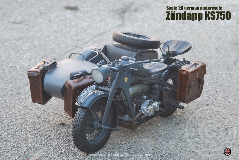 Zündapp KS-750 mit Beiwagen