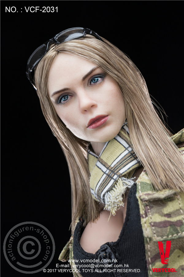 VCF2031-216NVVdRLt7yvIh Villa - MC Camouflage Women Soldier