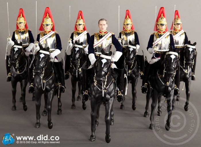 Blues and Royals mit Pferd - Show Exclusive