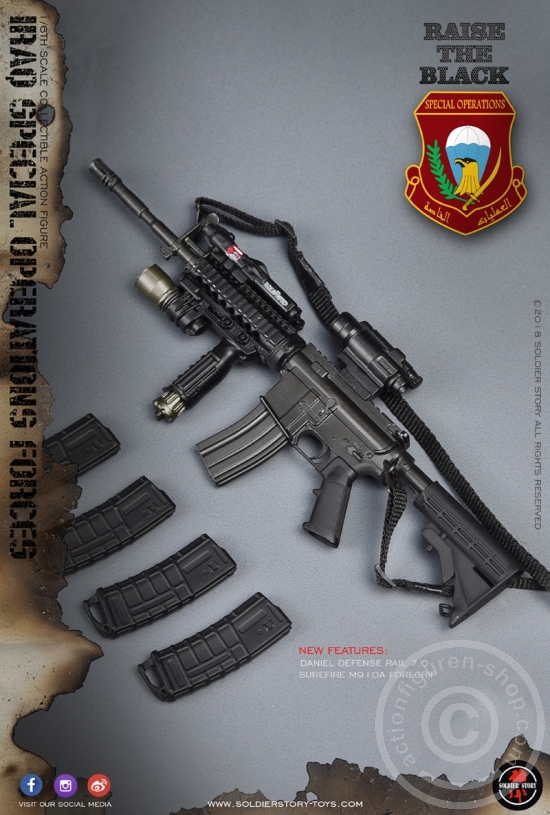 Iraq Special Operations Forces "ISOF" - SAW Gunner