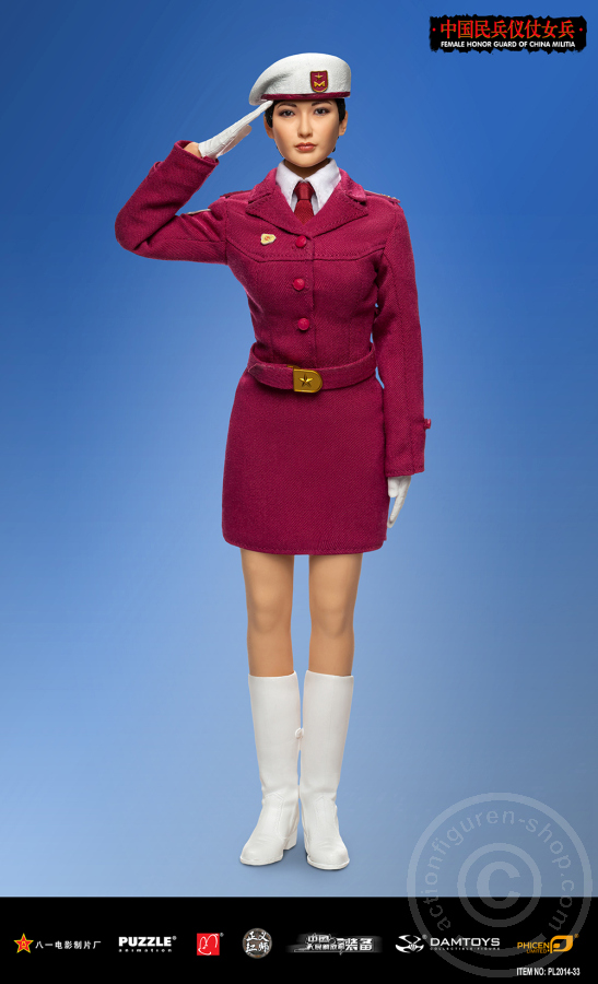 Female Honor Guard from China Militia