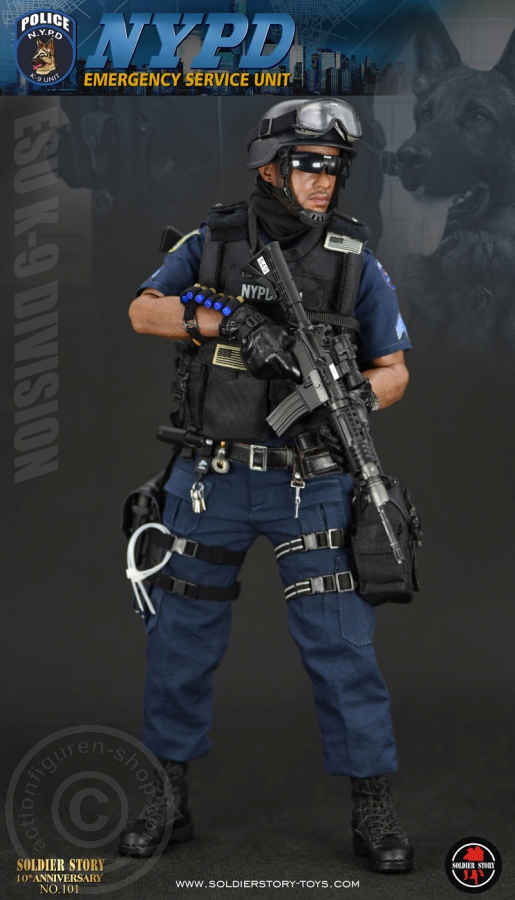 SSt101-19 NYPD - ESU - K-9 DIVISION - (Hundestaffel)