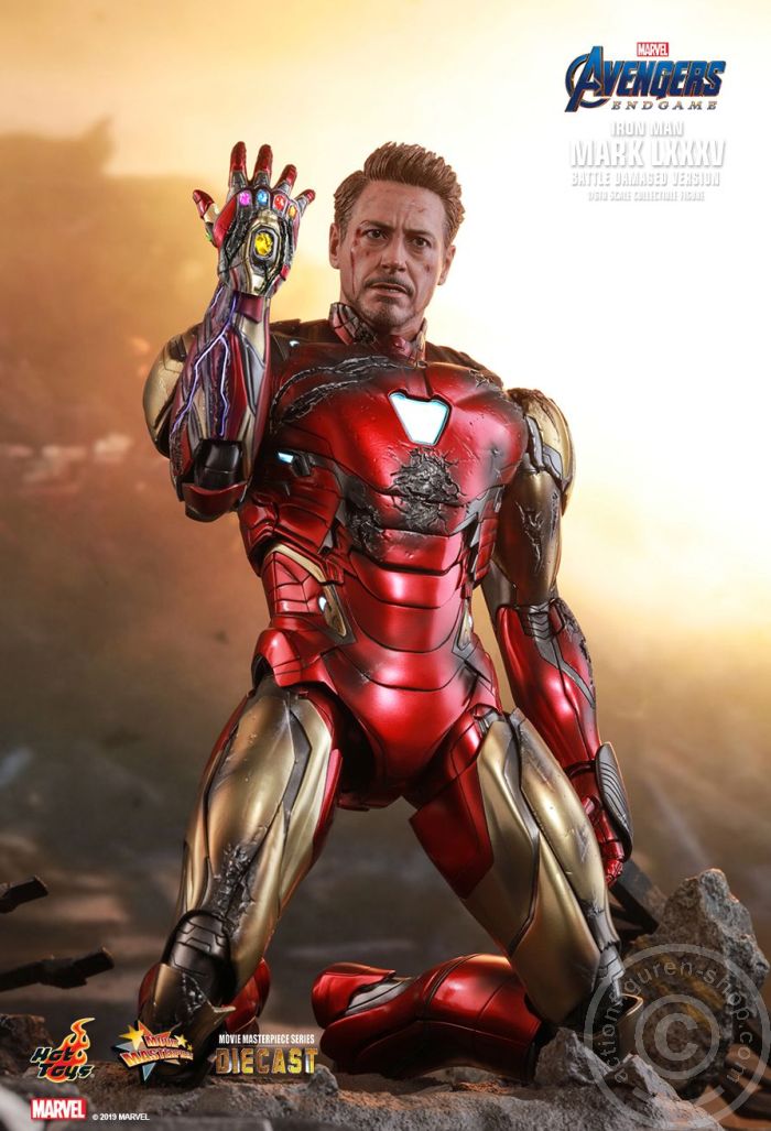 Avengers: Endgame - Iron Man Mark LXXXV (Battle Damaged Version) - MMS543D33 Avengers: Endgame - Iron Man Mark LXXXV (Battle Damaged Version) - MMS543D33