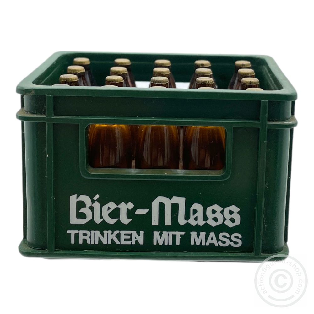 Beer Crate with 20 Bottles - in 1/6 scale Beer Crate with 20 Bottles - in 1/6 scale
