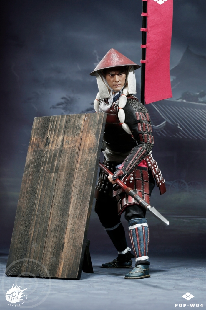 Ashigaru - Spear Soldier Figure - Deluxe Version