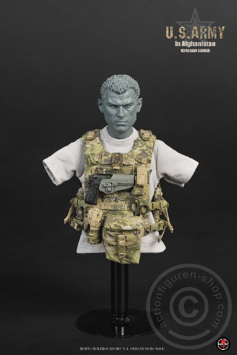 SSt068-53 U.S.Army in Afghanistan M249 SAW Gunner
