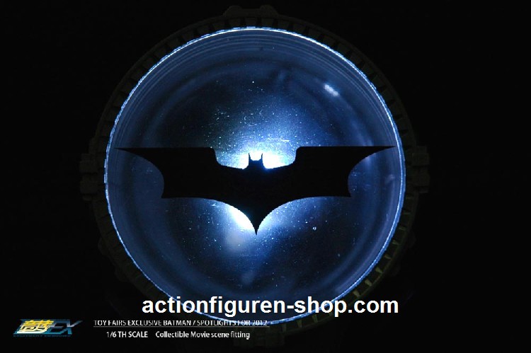 DrExLi-08 Bat Spotlight /working LED - in 1:6 scale