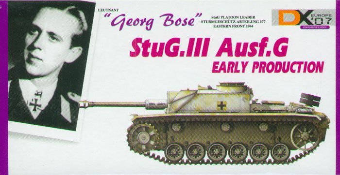 StuG.III Ausf.G - Georg Bose - DX07 EU Exclusive & Signiert !