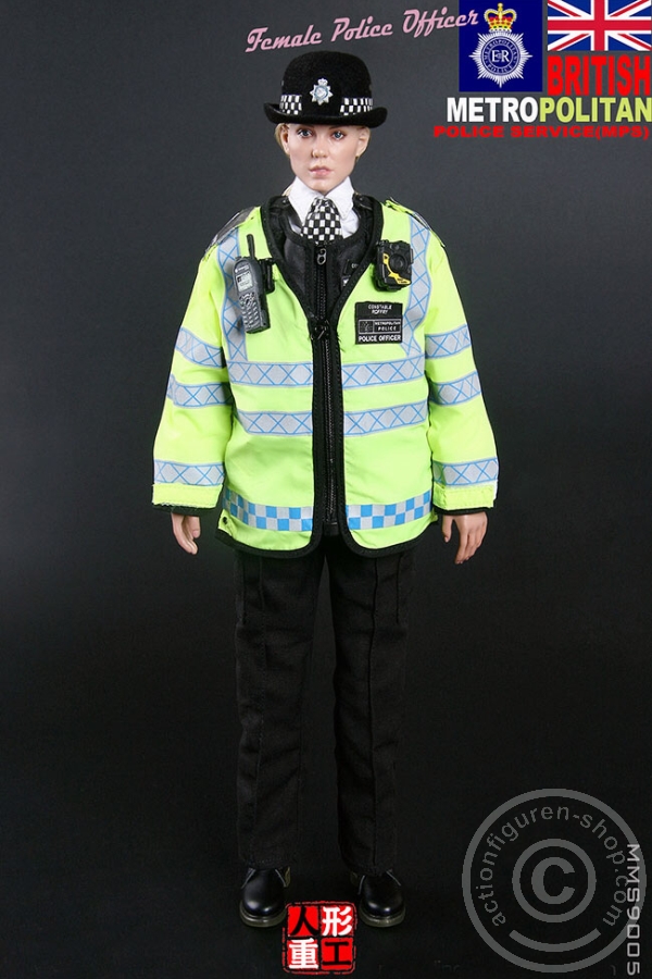 British Metropolitan Female Police Officer