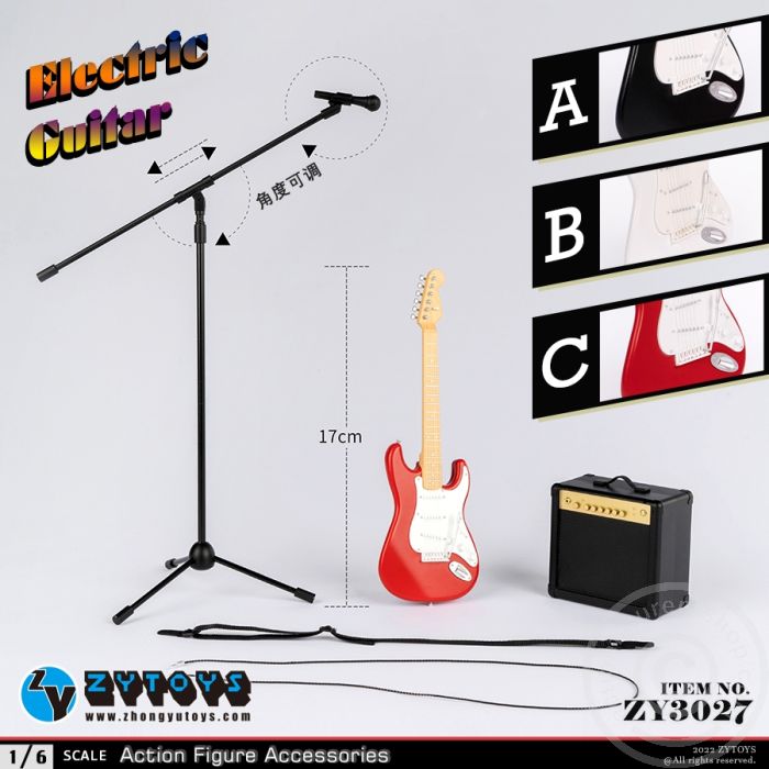 Electric Guitar w/ Accessories: Red