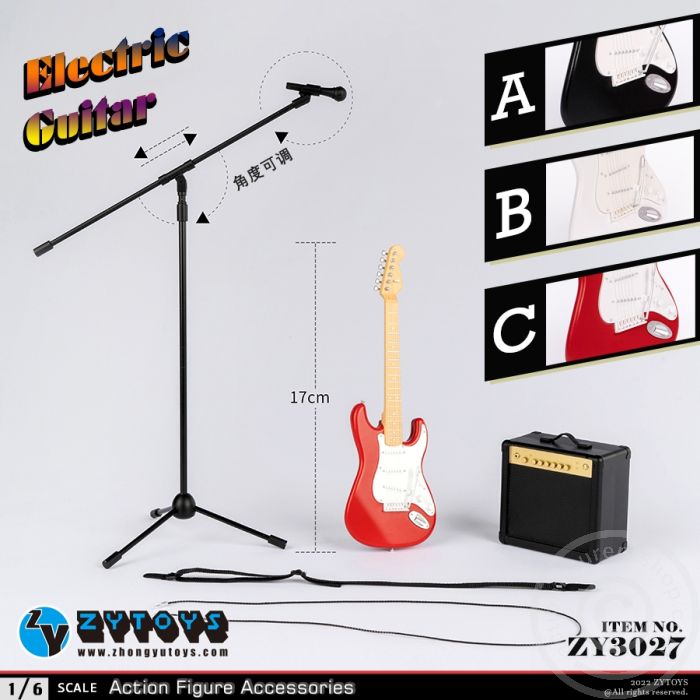 Electric Guitar w/ Accessories: Red Electric Guitar w/ Accessories: Red