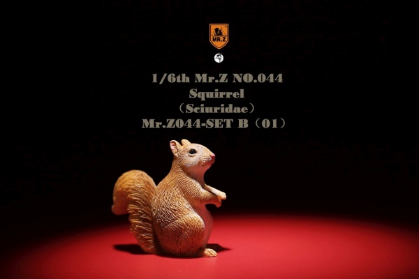 MRZ044B-05 3 Squirrel (Set B)