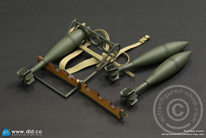 German 12cm Granatwerfer 42 mortar (green) - WW II