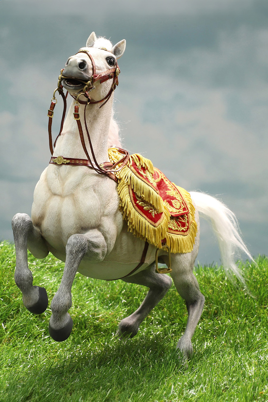 Napoleon White War Horse